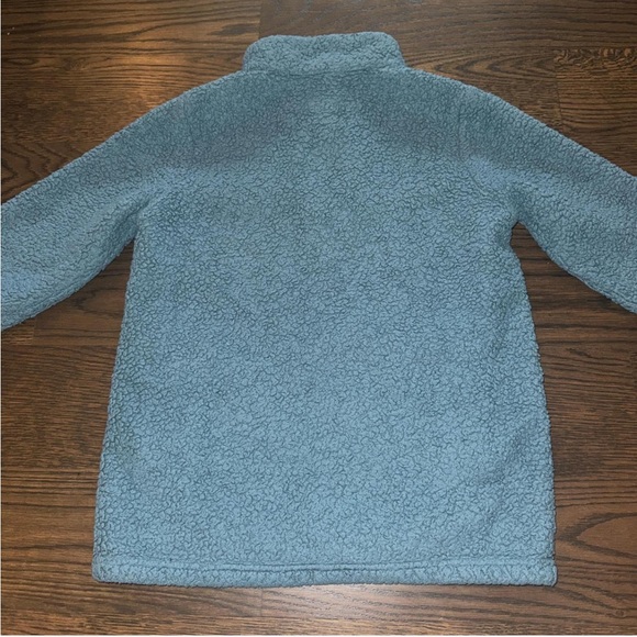 Patagonia Blue Women's Fleece Sweater Los Gatos 1/4-Zip size L - Picture 5 of 6